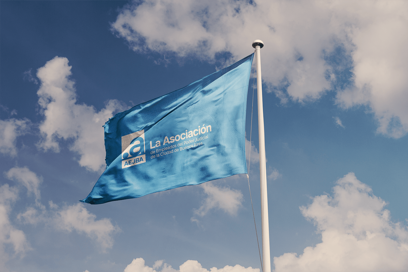 Realistic Flag Mockup
